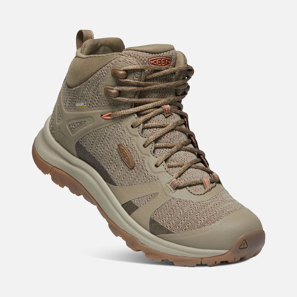 Keen Laarzen Dames Khaki - Terradora Ii Waterproof - 81065-DRHC